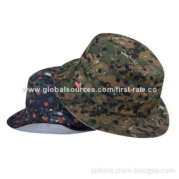 Bucket Hat, Made of 100% Cotton, Customized Sizes and Logos are AcceptedNew